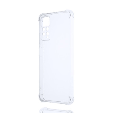 Силиконовый глянцевый транспарентный чехол с усиленными углами для Xiaomi Poco X4 Pro 5G Силиконовый глянцевый транспарентный чехол с усиленными углами для Xiaomi Poco X4 Pro 5G