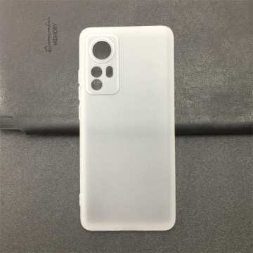 Силиконовый матовый полупрозрачный чехол для Xiaomi 12/12X Силиконовый матовый полупрозрачный чехол для Xiaomi 12/12X