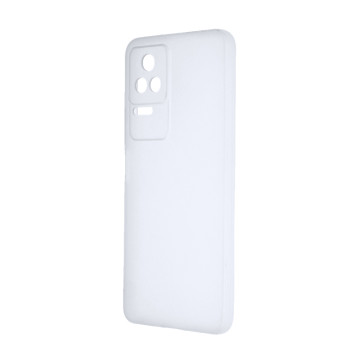 Силиконовый матовый полупрозрачный чехол для Xiaomi Poco F4 Силиконовый матовый полупрозрачный чехол для Xiaomi Poco F4