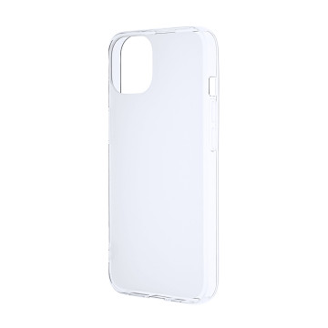 Силиконовый матовый полупрозрачный чехол для Iphone 14 Силиконовый матовый полупрозрачный чехол для Iphone 14
