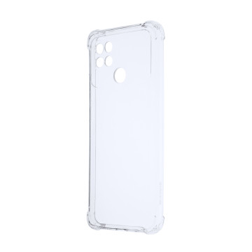 Силиконовый глянцевый транспарентный чехол с усиленными углами для Xiaomi Poco C40 Силиконовый глянцевый транспарентный чехол с усиленными углами для Xiaomi Poco C40