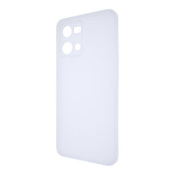 Силиконовый матовый полупрозрачный чехол для OPPO Reno7