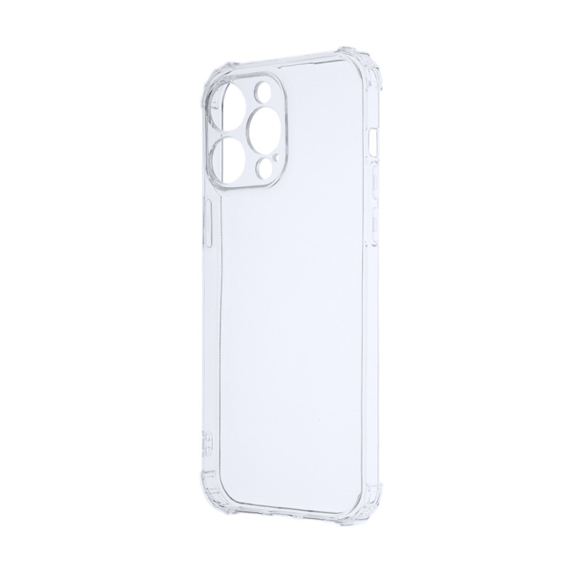 Силиконовый глянцевый транспарентный чехол с усиленными углами для Iphone 14 Pro Max Силиконовый глянцевый транспарентный чехол с усиленными углами для Iphone 14 Pro Max