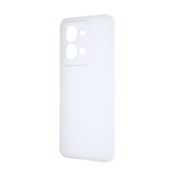 Силиконовый матовый полупрозрачный чехол для Vivo V25 Силиконовый матовый полупрозрачный чехол для Vivo V25