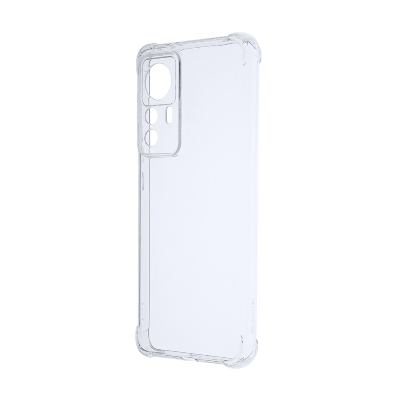 Силиконовый глянцевый транспарентный чехол с усиленными углами для Xiaomi 12T Силиконовый глянцевый транспарентный чехол с усиленными углами для Xiaomi 12T