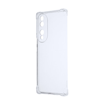 Силиконовый глянцевый транспарентный чехол с усиленными углами для Huawei Honor 70 Силиконовый глянцевый транспарентный чехол с усиленными углами для Huawei Honor 70