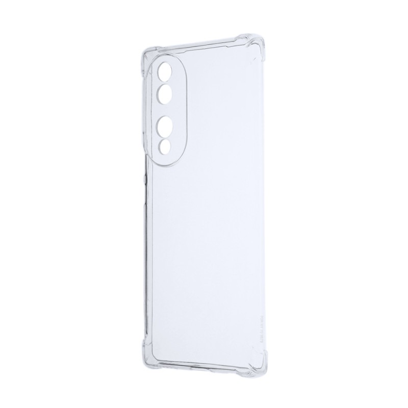 Силиконовый глянцевый транспарентный чехол с усиленными углами для Huawei Honor 70 Силиконовый глянцевый транспарентный чехол с усиленными углами для Huawei Honor 70