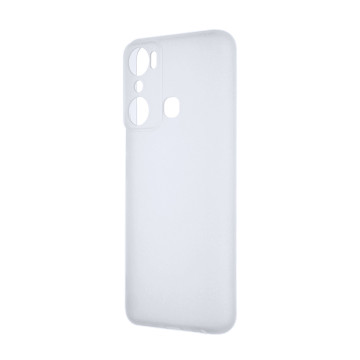 Силиконовый матовый полупрозрачный чехол для Infinix Hot 20i