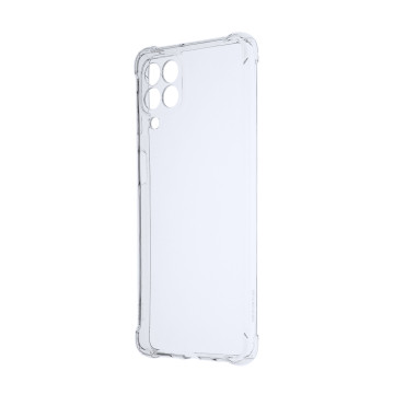 Силиконовый глянцевый транспарентный чехол с усиленными углами для Samsung Galaxy M53 5G Силиконовый глянцевый транспарентный чехол с усиленными углами для Samsung Galaxy M53 5G