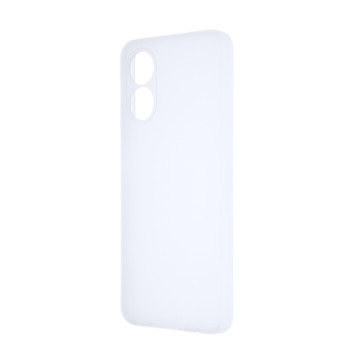 Силиконовый матовый полупрозрачный чехол для OPPO A17 Силиконовый матовый полупрозрачный чехол для OPPO A17