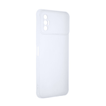 Силиконовый матовый полупрозрачный чехол для Tecno Spark 8P Силиконовый матовый полупрозрачный чехол для Tecno Spark 8P