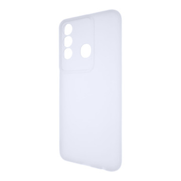 Силиконовый матовый полупрозрачный чехол для Itel Vision 3 Plus Силиконовый матовый полупрозрачный чехол для Itel Vision 3 Plus