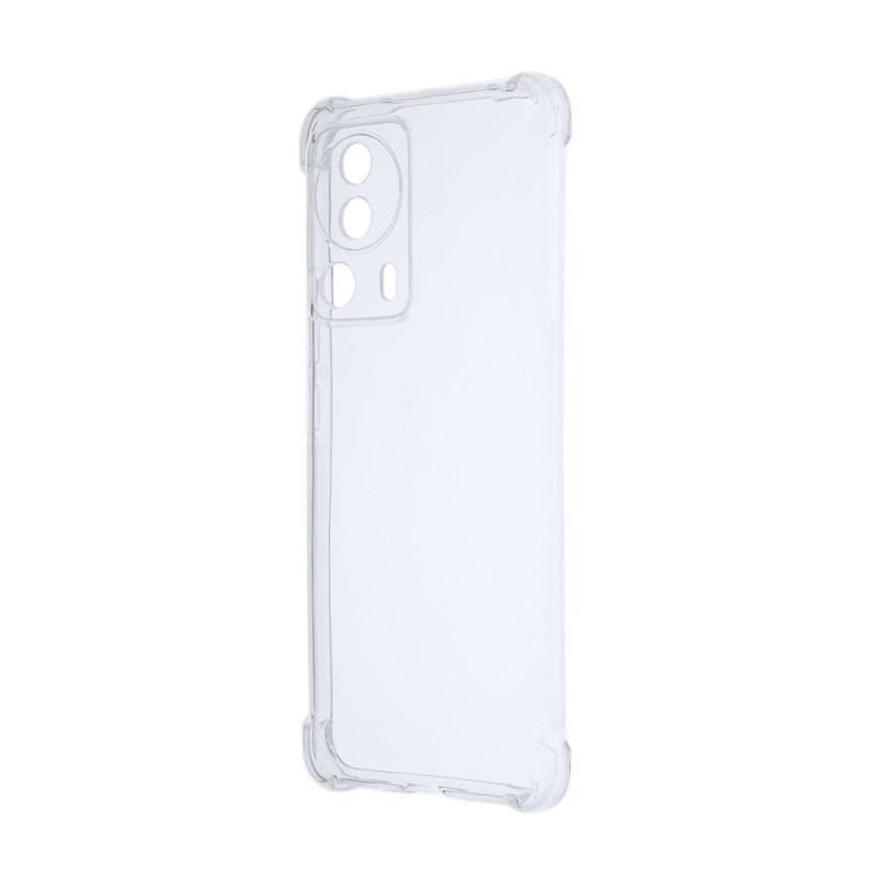 Силиконовый глянцевый транспарентный чехол с усиленными углами для Xiaomi 13 Lite Силиконовый глянцевый транспарентный чехол с усиленными углами для Xiaomi 13 Lite