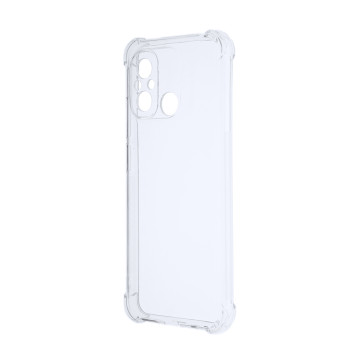 Силиконовый глянцевый транспарентный чехол с усиленными углами для Xiaomi RedMi 12C Силиконовый глянцевый транспарентный чехол с усиленными углами для Xiaomi RedMi 12C