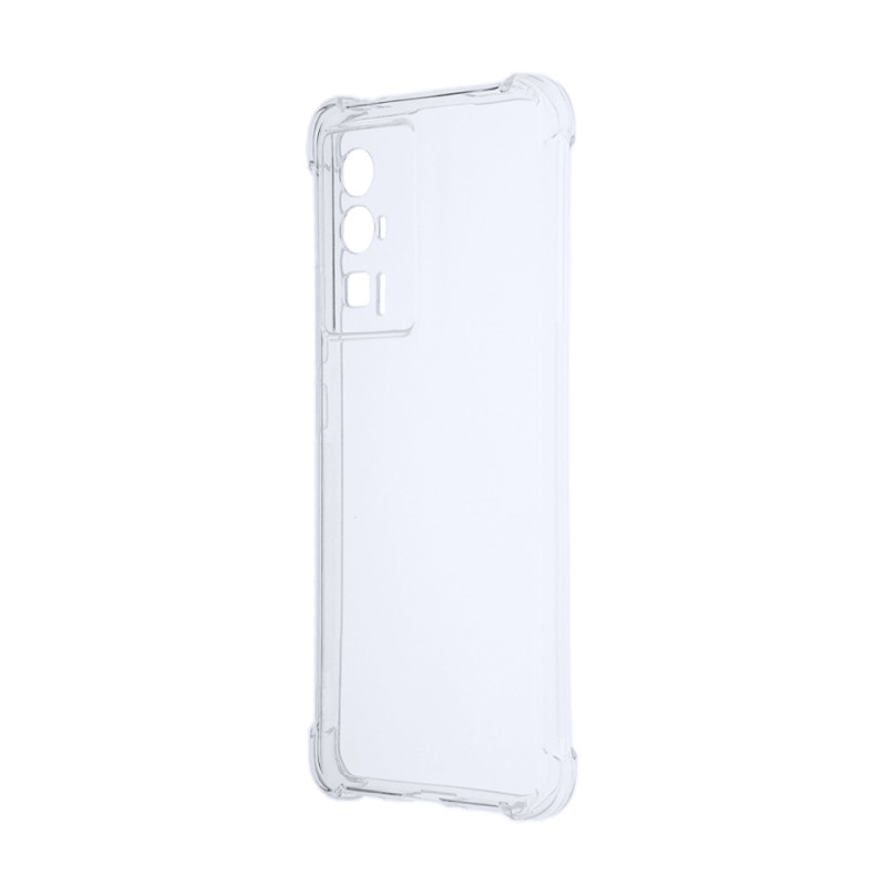 Силиконовый глянцевый транспарентный чехол с усиленными углами для XIaomi Poco F5 Pro Силиконовый глянцевый транспарентный чехол с усиленными углами для XIaomi Poco F5 Pro