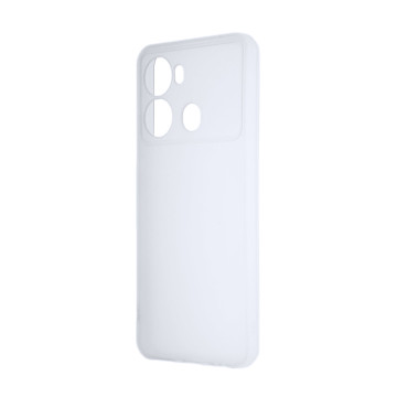 Силиконовый матовый полупрозрачный чехол для Itel P40 Силиконовый матовый полупрозрачный чехол для Itel P40