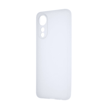 Силиконовый матовый полупрозрачный чехол для OPPO A78 4G Силиконовый матовый полупрозрачный чехол для OPPO A78 4G