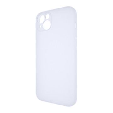 Силиконовый матовый полупрозрачный чехол для Iphone 15 Plus