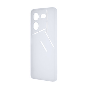 Силиконовый матовый полупрозрачный чехол для Tecno Pova 5 Pro Силиконовый матовый полупрозрачный чехол для Tecno Pova 5 Pro