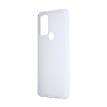 Силиконовый матовый полупрозрачный чехол для TCL 30E Силиконовый матовый полупрозрачный чехол для TCL 30E