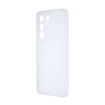 Силиконовый матовый полупрозрачный чехол для Vivo V29e Силиконовый матовый полупрозрачный чехол для Vivo V29e