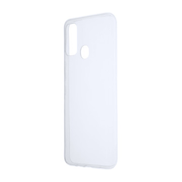 Силиконовый матовый полупрозрачный чехол для Tecno Spark 7