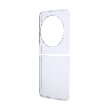 Пластиковый транспарентный чехол для Tecno Phantom V Flip