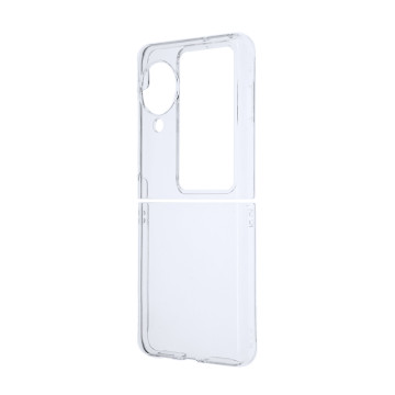 Пластиковый транспарентный чехол для OPPO Find N3 Flip