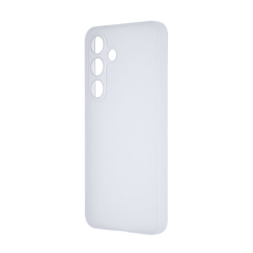 Силиконовый матовый полупрозрачный чехол для Samsung Galaxy S24
