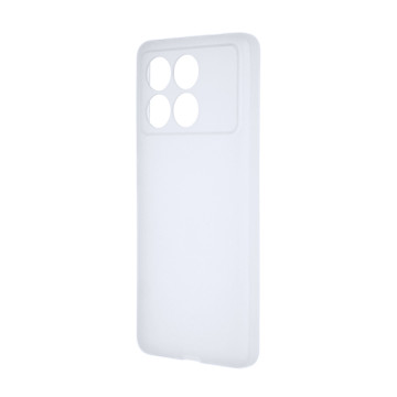 Силиконовый матовый полупрозрачный чехол для Xiaomi Poco X6 Pro 5G Силиконовый матовый полупрозрачный чехол для Xiaomi Poco X6 Pro 5G