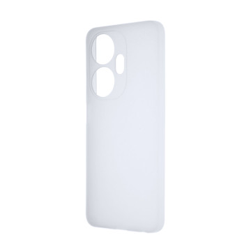 Силиконовый матовый полупрозрачный чехол для Itel P55 Plus