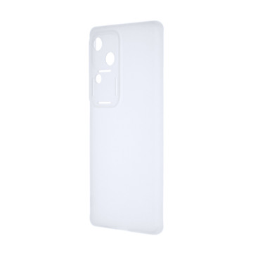 Силиконовый матовый полупрозрачный чехол для Vivo V30 5G/S18 Силиконовый матовый полупрозрачный чехол для Vivo V30 5G/S18