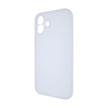 Силиконовый матовый полупрозрачный чехол для Iphone 16 Plus