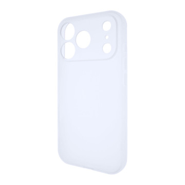 Силиконовый матовый полупрозрачный чехол для Iphone 17 Pro