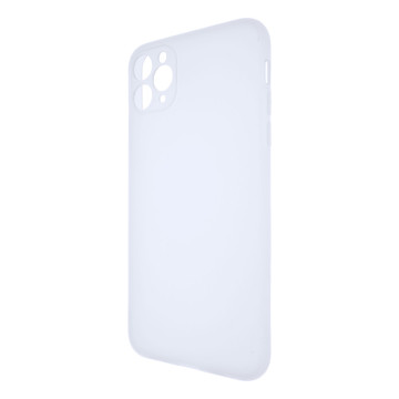 Силиконовый матовый полупрозрачный чехол для Iphone 11 Pro Max