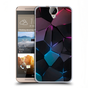 Пластиковый чехол на HTC One E9+ с принтом Геометрия неона Пластиковый чехол на HTC One E9+ с принтом Геометрия неона