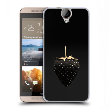 Пластиковый чехол на HTC One E9+ с принтом Черная клубника Пластиковый чехол на HTC One E9+ с принтом Черная клубника