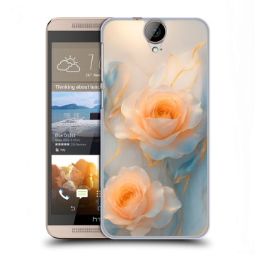 Пластиковый чехол на HTC One E9+ с принтом Женский