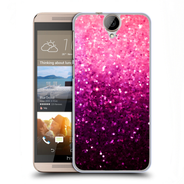 Пластиковый чехол на HTC One E9+ с принтом Блестки Пластиковый чехол на HTC One E9+ с принтом Блестки