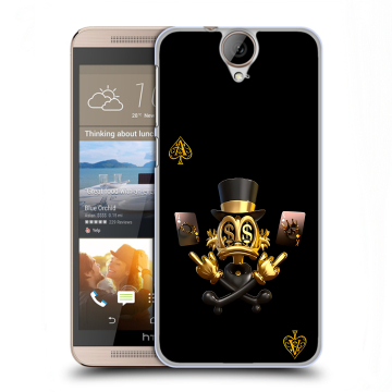 Пластиковый чехол на HTC One E9+ с принтом Золотой скрудж макдак Пластиковый чехол на HTC One E9+ с принтом Золотой скрудж макдак