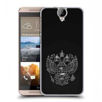Пластиковый чехол на HTC One E9+ с принтом Герб России Пластиковый чехол на HTC One E9+ с принтом Герб России