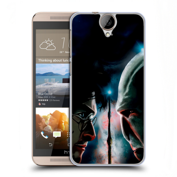 Пластиковый чехол на HTC One E9+ с принтом Гарри Поттер Harry Potter