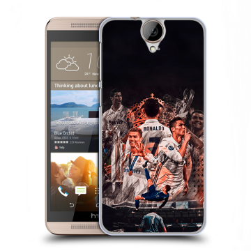 Пластиковый чехол на HTC One E9+ с принтом Реал Роналдо Real Ronaldo Пластиковый чехол на HTC One E9+ с принтом Реал Роналдо Real Ronaldo