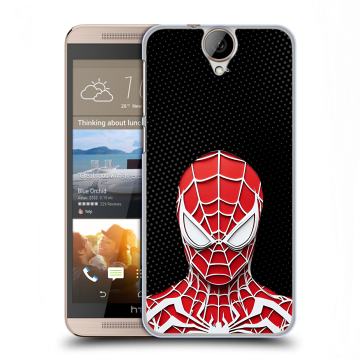 Пластиковый чехол на HTC One E9+ с принтом человек паук spiderman