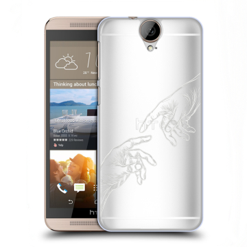 Пластиковый чехол на HTC One E9+ с принтом Сотворение мира