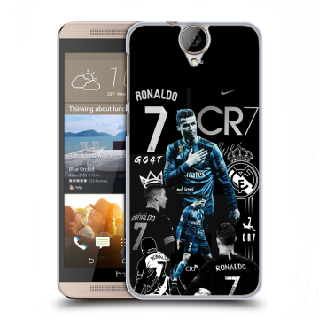 Пластиковый чехол на HTC One E9+ с принтом Реал Роналдо Пластиковый чехол на HTC One E9+ с принтом Реал Роналдо