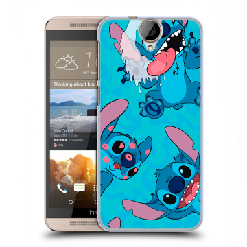 Пластиковый чехол на HTC One E9+ с принтом Лило и Стич Пластиковый чехол на HTC One E9+ с принтом Лило и Стич
