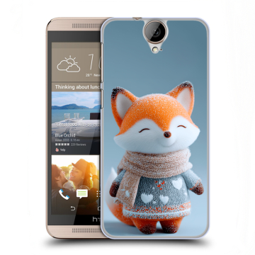 Пластиковый чехол на HTC One E9+ с принтом Лиса