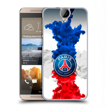 Пластиковый чехол на HTC One E9+ с принтом PSG ПСЖ