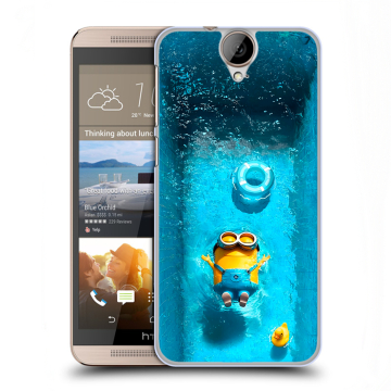 Пластиковый чехол на HTC One E9+ с принтом Миньоны Пластиковый чехол на HTC One E9+ с принтом Миньоны